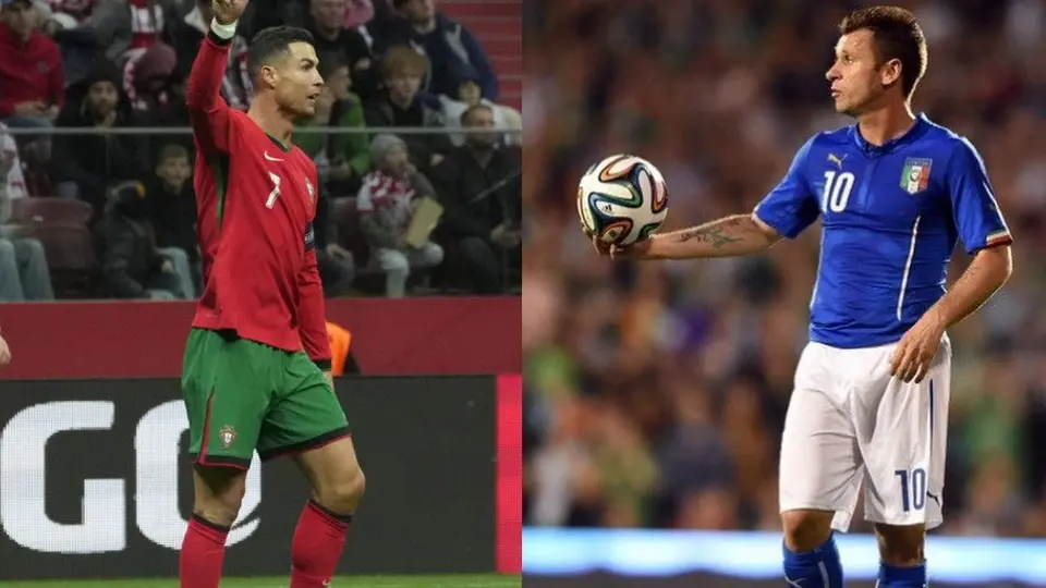 Cassano mantiene pleito con Cristiano Ronaldo: "No me gustas como jugador"