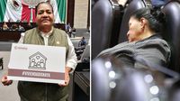Herminia López Santiago, diputada de Morena, se queda dormida en plena sesión ¡Qué ‘agusticidad’!