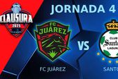 FC Juárez vs Santos: ¿Cuándo y dónde ver el partido de la Jornada 4 del Clausura 2025?