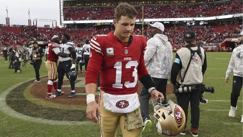 49ers confirman baja de Brock Purdy y Nick Bosa para el juego ante Green Bay