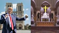 Donald Trump asistirá a la reapertura de la Catedral de Notre Dame en París