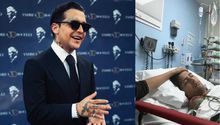 Aseguran que Christian Nodal en realidad fue hospitalizado por una congestión alcohólica