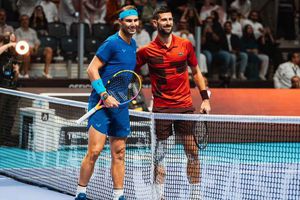 Novak Djokovic vence en sets corridos a Rafa Nadal por el tercer lugar del Six Kings Slam