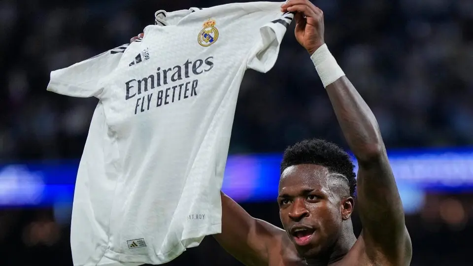 Vinicius tras la remontada del Real Madrid: 'Quiero quedarme para siempre'