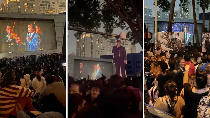 VIDEO: Cineteca cancela proyección de concierto de Juan Gabriel; se descontroló la primera fecha