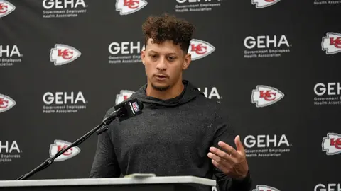 Mahomes tras lesionar a su compañero Rashee Rice: 'Sabía que no era bueno'