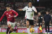 Fulham con Raúl Jiménez como titular cae por la mínima ante Manchester United