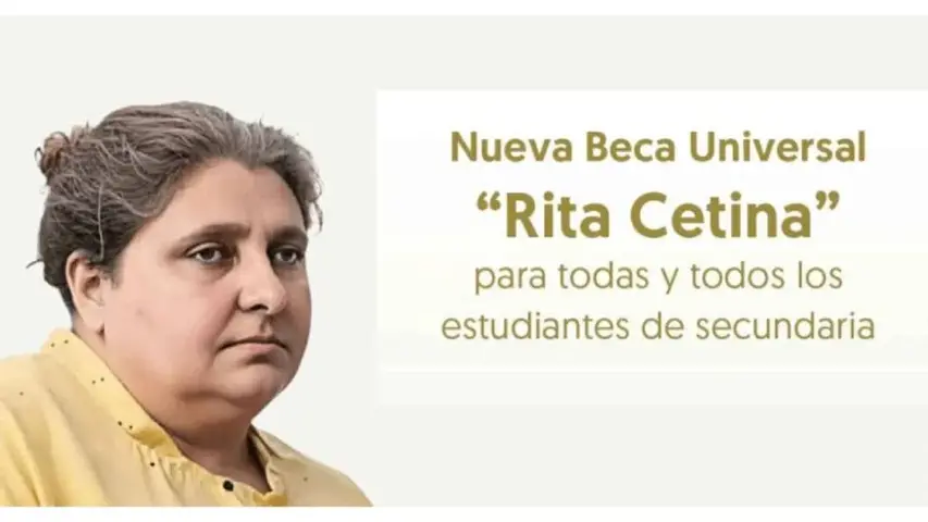 Beca Rita Centina es un programa de apoyo económico para estudiantes de educación a nivel básico.
