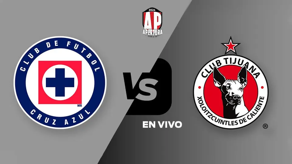 Cruz Azul vs Tijuana EN VIVO Liga MX Cuartos de Final Vuelta Apertura 2024