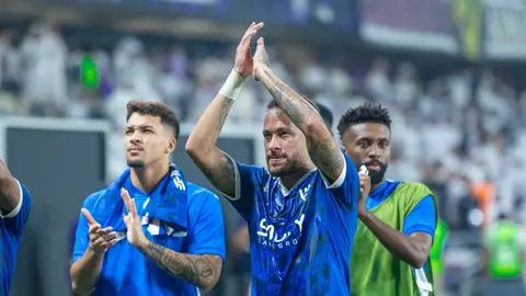 ¡Está de vuelta! Neymar volvió a jugar con el Al-Hilal tras un año de lesión