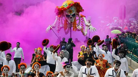 Así se vivió el Desfile del Día de Muertos en CDMX