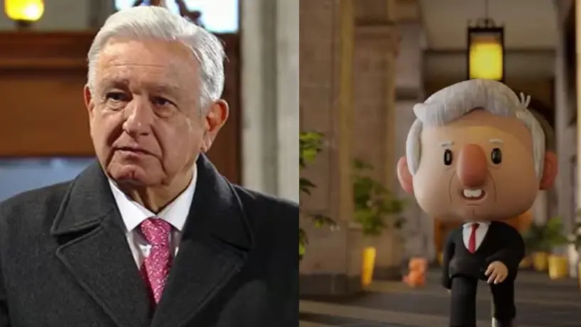 AMLO llora en su última Mañanera y se despide con una nueva introducción animada
