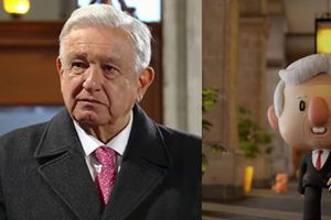 AMLO llora en su última Mañanera y se despide con una nueva introducción animada