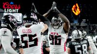 ¡Con esperanzas de Playoffs! Atlanta Falcons vence 15-9 a Las Vegas Raiders en MNF