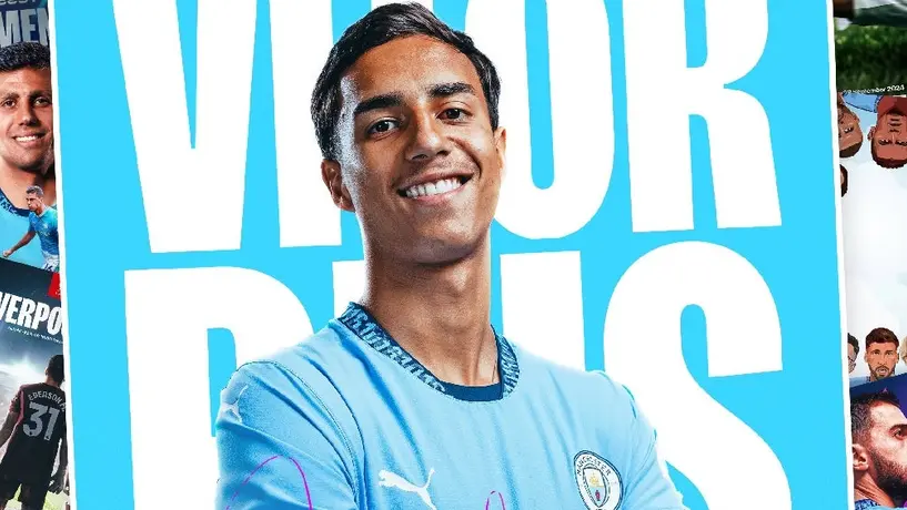 !Oficial! Manchester City ficha a Vitor Reis procedente de Palmeiras