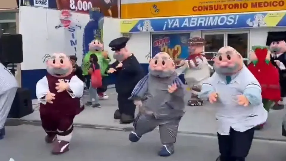 Botargas de Doctor Simi replican baile de Diego Valdés