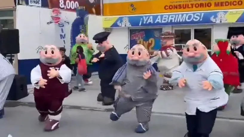 Botargas de Doctor Simi replican baile de Diego Valdés