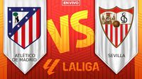 Atlético de Madrid vs Sevilla EN VIVO LaLiga Jornada 16