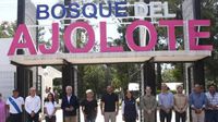 ¡Inauguran la segunda etapa del Bosque del Ajolote!