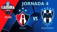 Atlas vs Monterrey EN VIVO Liga MX Clausura 2025 Jornada 4