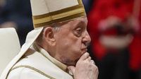 ¿Por qué el Papa Francisco dio misa con un moretón en el rostro?