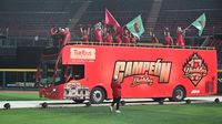 Diablos Rojos del México celebran su campeonato 17 con su afición en el Harp Helú