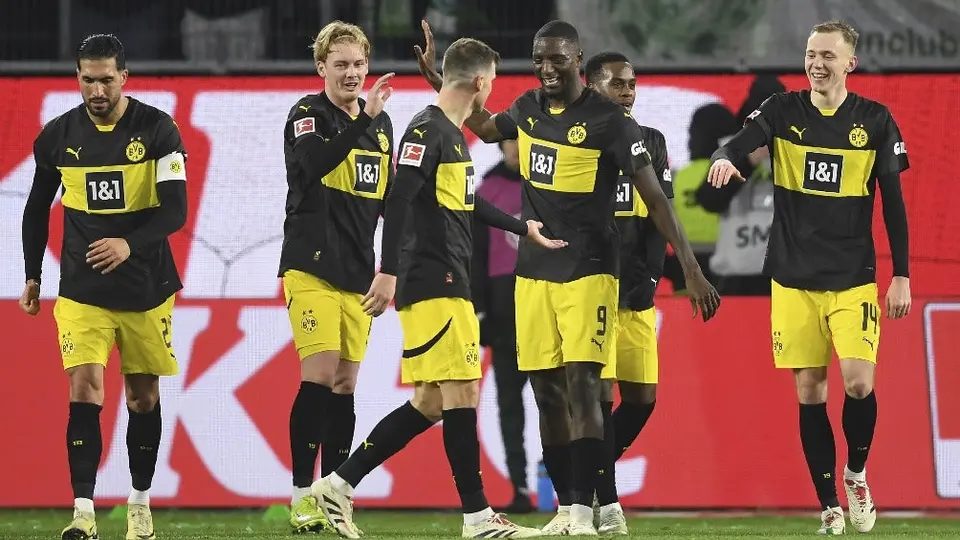 Bundesliga: Dortmund se afianza en zona de competiciones europeas tras golear al Wolfsburg