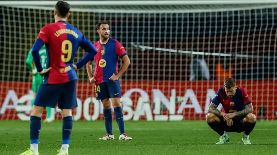 Barcelona iguala su peor racha de derrotas consecutivas como local por primera vez en 39 años
