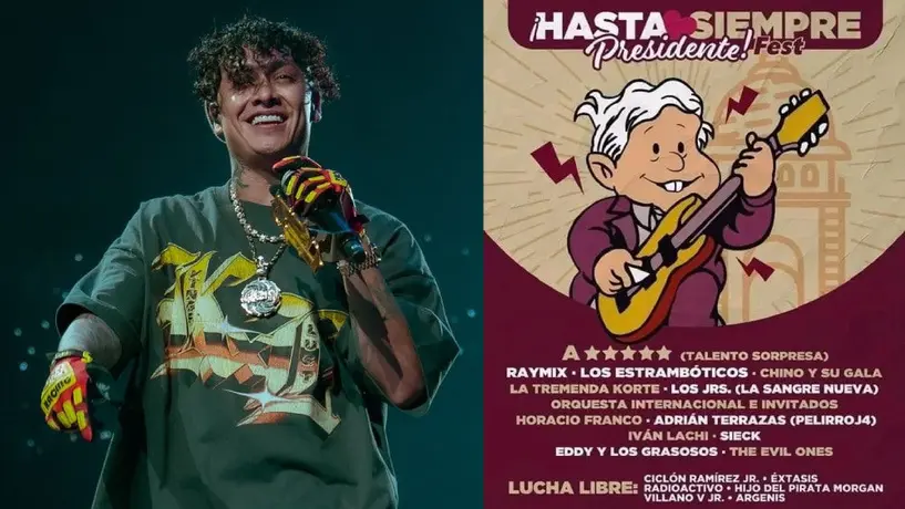Alemán estará en el festival de despedida de AMLO ¿Te decimos cuándo es?