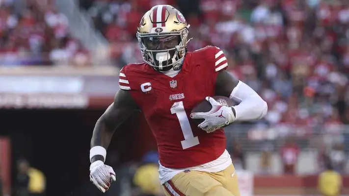 Deebo Samuel se une a McCaffrey y será baja de los 49ers varias semanas