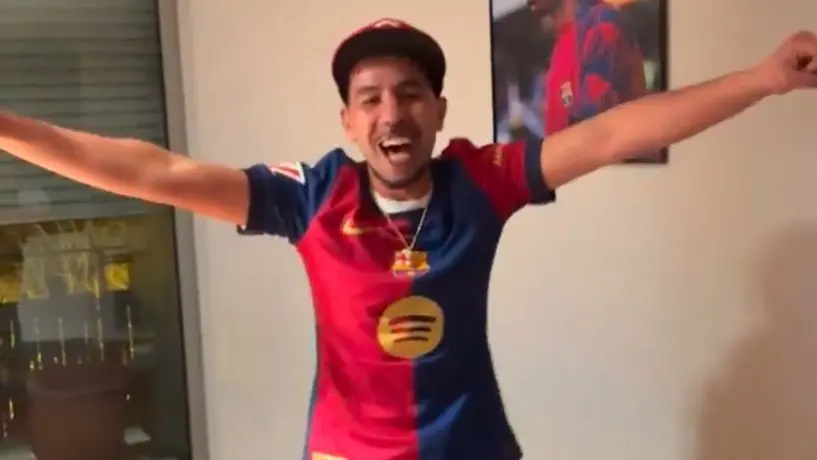 Padre de Lamine Yamal lanza indirecta a un jugador en festejo del campeonato de Supercopa