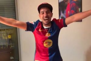 Padre de Lamine Yamal lanza indirecta a un jugador en festejo del campeonato de Supercopa