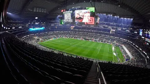 Afición abandona al Tri en Dallas; menos del 50 por ciento de aforo en el México vs Canadá