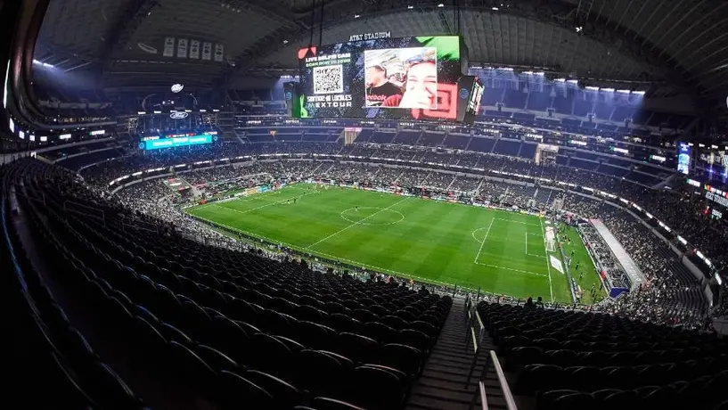 Afición abandona al Tri en Dallas; menos del 50 por ciento de aforo en el México vs Canadá