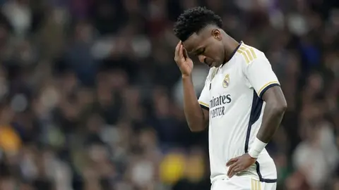 Vinicius Jr está triste y no es por el Balón de Oro