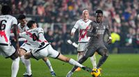 ¡Se les escapó el liderato! Real Madrid empató en su visita ante el Rayo Vallecano