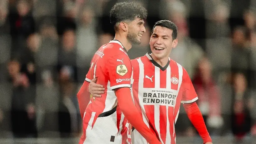 Hirving ‘Chucky’ Lozano encamina goleada del PSV en la Copa de los Países Bajos