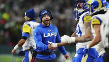 Sean McVay se mostró ansioso por confirmar si Stafford regresará o no a los Rams
