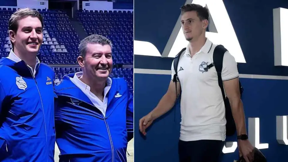 Conato de bronca en Puebla; Weller e hijo del Chepo, los protagonistas