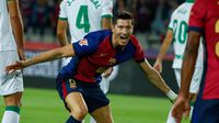 Lewandowski le dio victoria a Barcelona ante Getafe y extendió a siete juegos el invicto