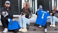 Video: Eminem se entera que será abuelo con jersey de los Leones de Detroit