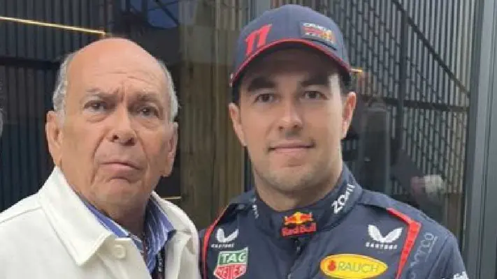 Papá de ‘Checo’ Pérez fue hospitalizado de emergencia tras choque de su hijo en Azerbaiyán