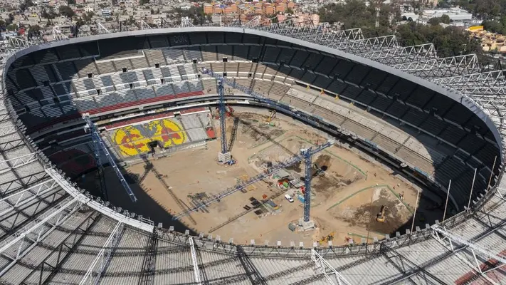 Estadio Azteca aumentará capacidad para Mundial 2026; sigue disputa por palcos