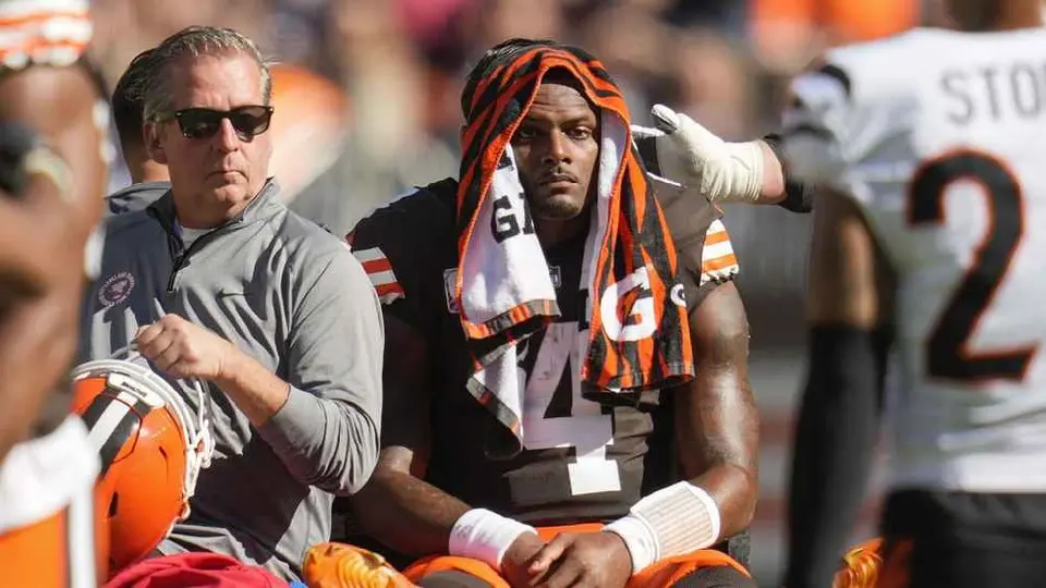 ¡Fuera toda la temporada! Deshaun Watson se rompió el tendón de Aquiles ante Cincinnati