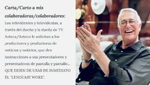 ¿Qué es el lenguaje ‘woke’ y por qué Ricardo Salinas lo prohibió en TV Azteca?
