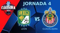 León vs Chivas: ¿Cuándo y dónde ver el duelo de la Jornada 4 del Clausura 2025?