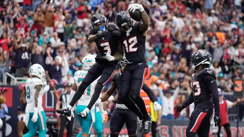 Nico Collins brilla en victoria de Houston Texans sobre Miami Dolphins