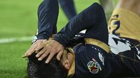Pumas confirma fractura de Michell Rodríguez tras 30 segundos de su ingreso al campo