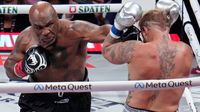 Jake Paul vence a Mike Tyson de 58 años; los golpes incumplen con las expectativas