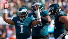 Jalen Hurts comanda victoria de Eagles 20-16 sobre Browns